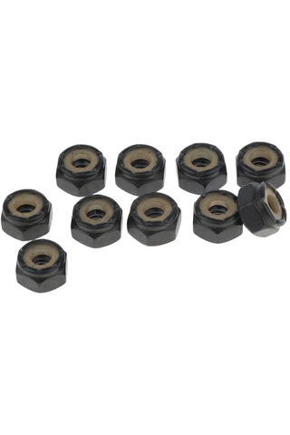 Homyl Kaykay Longboard Kamyon Için 10 Adet 5/8/10mm Fındık M5 Siyah Çok Renkli