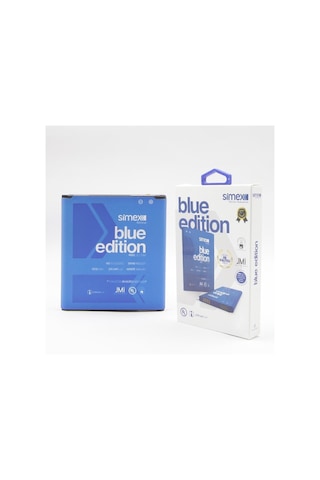 Simex Galaxy J7 Prime / A7 2016 İle Uyumlu Eb-ba710abe Sbt-03 Batarya Blue Edition