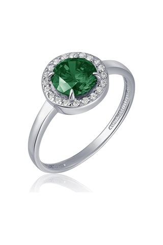 Lucente 925 Ayar Gümüş Taşlı Yüzük 158702307 Yeşil