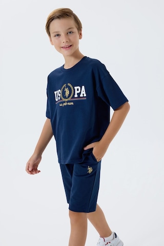 U.s. Polo Assn. Erkek Çocuk Lacivert Bermuda Takım Us2425-c-v1 Lacivert