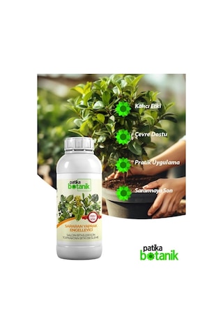 500 Ml Sararan Yaprak Engelleyici - Süs Bitkileri İçin - Topraktan