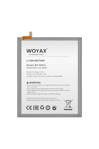 Samsung Galaxy Uyumlu S20 Ultra Woyax by Deji Batarya