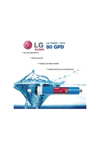 Su Arıtma Cihazı Membran Filtre Lg Kuno Membran 80 Gpd