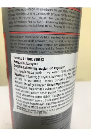 Teroson Terowax Cila 1 Lt