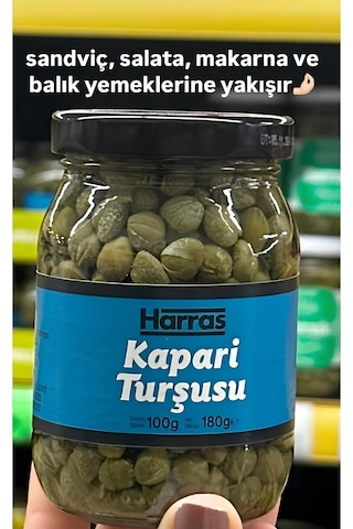Kapari Turşusu 4 Kavanoz X 100 Gr Süzülmüş Ağırlık 49882994