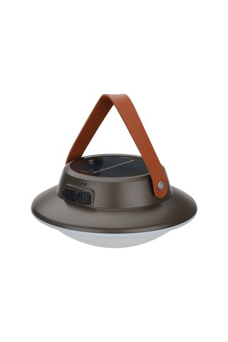 Jian Fan Taşınır Kanca Güneşkamp Lambası Acil Su Geçilmez Lamba-kahverengi Kahverengi