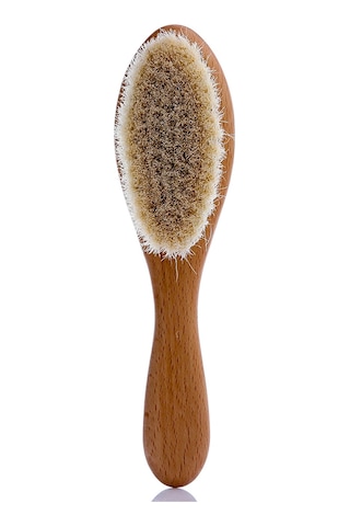 Lionesse Bebek Saç Fırçası Ahşap