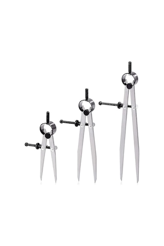 Venoa Endüstriyel Yaylı Düz Çizim Pergeli 75 Mm
