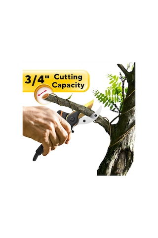 Mufunye Profesyonel Titanyum Bahçe Budama Makası - Kaymaz Tutma, 8" Alüminyum