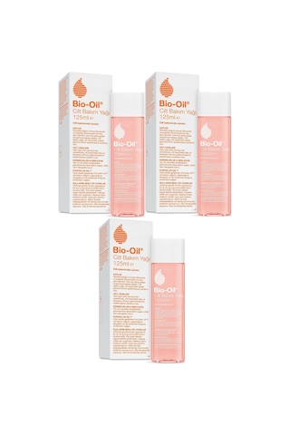 Bio-Oil Çatlak Oluşumunu Önleyici Cilt Bakım Yağı 3 x 125 ML