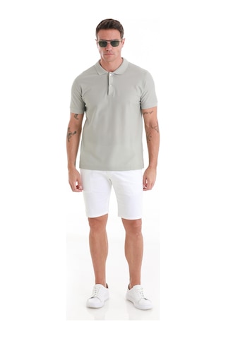 Hatemoğlu Gri Regular Fit Düz Merserize Polo Yaka 100% Pamuk Tişört 35362024c021 007 Gri
