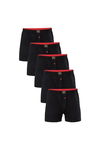 Anıt Erkek 5'Li Havlu Bel Penye Boxer 001