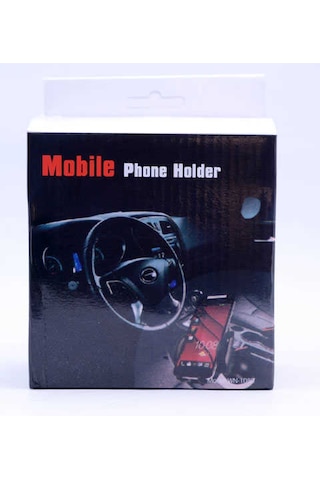 Noktaks - Telefon Tutucu Mobile Phone Holder Araç Telefon Tutucu - Siyah T4513