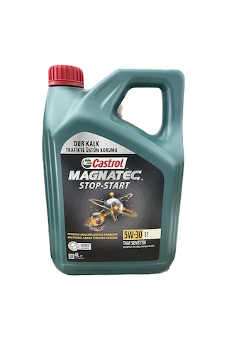 Castrol MAGNATEC Stop-Start 5W-30 S1 Tam Sentetik Motor Yağı 4 L
