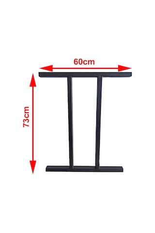 Bin1Fırsatt Metal Ayak Masa Ayağı Çalışma Mutfak Masası Ayağı Profil Ayaklar