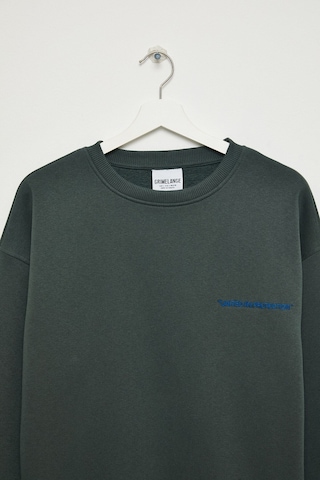 GRIMELANGE Cormac Erkek %100 Organik Pamuk Koyu Yeşil Eşofman Takımı Koyu Yeşil