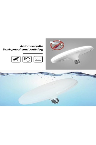 Geeroyoo 2 Adet 50w Led Ufo Ampul, E27 Vida Tabanı, 220v, Güneş Işığı, Enerji Tasarruflu, Ev İçi Kullanım, Göz Koruyucu, Ultra Parlak 2pcs
