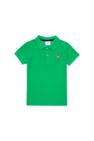 U.s. Polo Assn. Erkek Çocuk Elma Yeşili Tişört Basic 50306484-vr020 Elma Yesılı