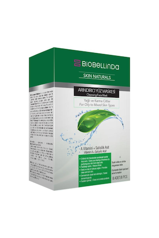 Biobellinda Yüz Maskesi (8'Li Set) - 80 Ml