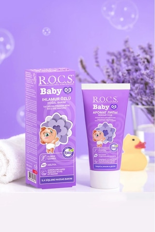 Vaveni .baby Diş Macunu 0-3 Yaş 35 Ml Ihlamur Renk: Ihlamur Arz