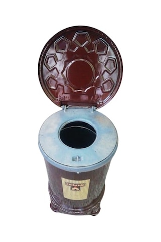 Özsal Yuvarlak 70Lik Uyuyan Soba Odun-Kömür-Talaş Sobası