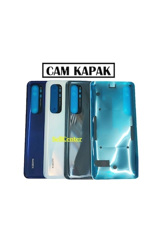 Xiaomi Mi Note 10 Lite Arka Kapak Pil Batarya Kapağı (Cam)