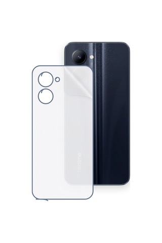 Schitec Realme C33 Uyumlu Arka Yüzey Hidrojel Koruyucu Film 54655219