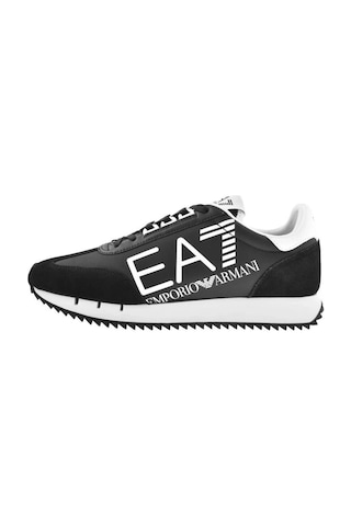 Ea7 7x000541af18609 Erkek Günlük Ayakkabı Sıyah - Beyaz