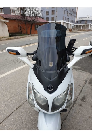 Motocam Sym Gts Evo 250 Ön Cam 2006-2015 Model 53cm Siyah Renkli 4mm