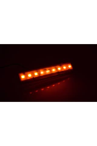 10 Adet Sarı Parmak Lamba 9 Led 12v 24v