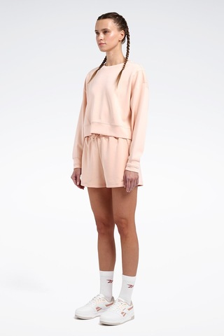Reebok Rone C Neck Somon Kadın Sweatshirt Pembe-somon