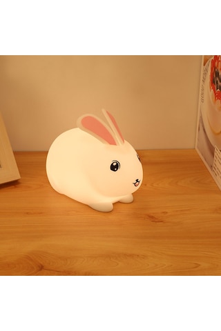 Aux Şarj Edilebilir Silikon Akıllı İndüksiyon Üç Hızlı Karartma G Beyaz