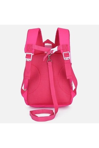 Anaokulu Okul Çantası 2-9 Yaşında Karikatür Çocuk Sırt Çantası Exntye Pembe