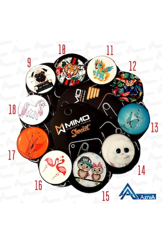 Desenli Telefon Tutucu.Popsocket Çok Çeşit...