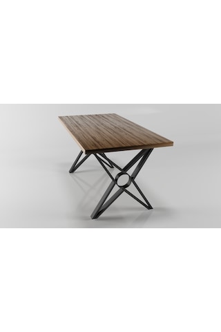 Yıldız Model Metal Ayak Seti Siyah Metal Masa Ayağı