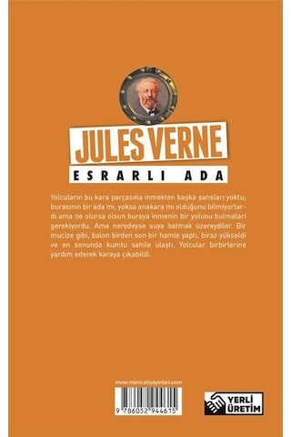 Esrarlı Ada-Jules Verne Serisi - Jules Verne - Mavi Çatı Yayınları