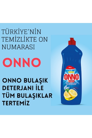 Onno Power Bulaşık Deterjanı 6 Adet X 675 Gr