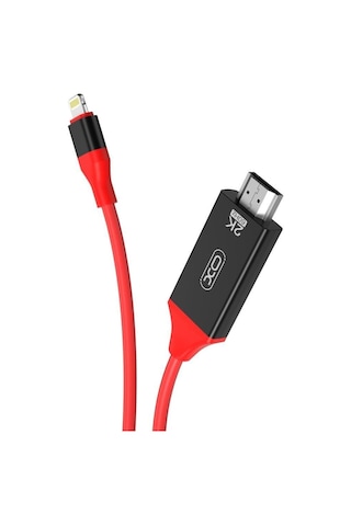 Apple Uyumlu iPhone Ve iPad Lightning To Hdmı 2k 60hz Görüntü Aktarım Kablosu 1.8 Metre Gb006