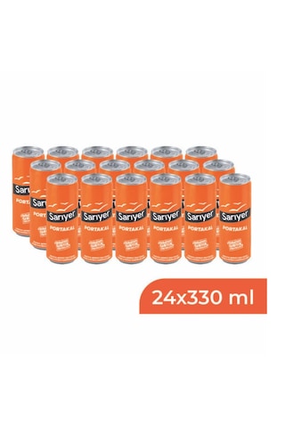 Sarıyer Portakal Aromalı Gazoz 330 Ml X 24 Adet