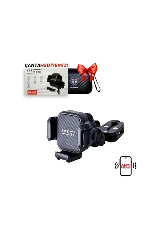 Caretech Telefon Tutucu Ct-m19 Titreşim Modüllü Gidon Ve Ayna Ba Diğer