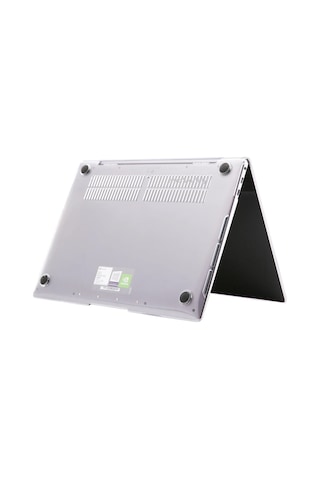 Huawei Uyumlu Kılıf Matebook D14 Kılıf 2019-2020-2021-2022 Yılı İle Parlak Kristal İz Yapmaz Şeffaf