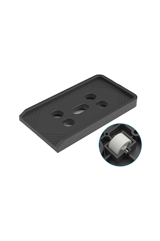 Sones 036-1 Masaüstü Bilgisayar Ana Bilgisayarı Tekerlekli Artırılmış Raf, Özellikler: Paralel Tekerlek Siyah