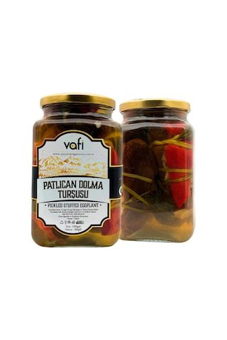 Vafi Turşu Serisi Patlıcan Dolma Turşusu 1000cc-500gr-8483