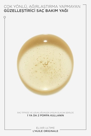 Elixir Ultime Saç Bakım Yağı 30 Ml