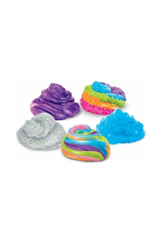 Cra-z-art Cra-z-slimy Slime Tasarım Seti - 12'li Paket Ve Dekoratif Aksesuarlı Çok Renkli