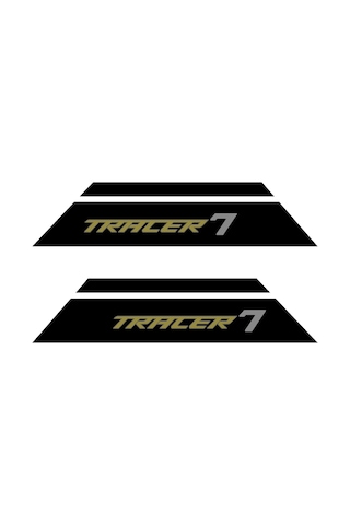 Yamaha Tracer 7 Yan Grenaj Orj. Tasarım Sticker Etiket Modeli