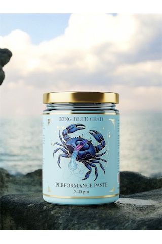 Blue Crab Mavi Yengeç Karışık Atom Macun Keçiboynuzu Pekmezli Ballı Güç ve Kuvvet 3 x 240 G