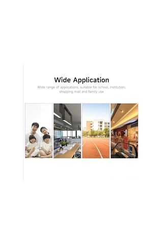 Ruicoo Evde Kullanım İçin T Dokunmadan Yüksek Hassasiyetli Entegre Isı Ölçer - Çocuk, Bebek Ve Yetişkinlere Uygun El Fareni Pil Dahil Değil