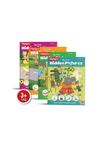 My First Hidden Pictures 4'Lü Set (Benim Ilk Gizli Resimlerim) 522418181
