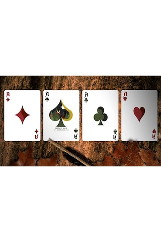 Wjpc Secret Tale Of Robinhood Black Owl Premium Oyun Kağıdı Limited Edition Koleksiyonluk İskambil Kartları